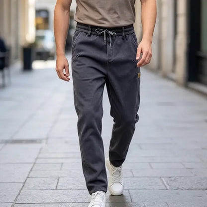 👖【M-6XL】Muške traperice široke hlače, elastične, udobne, otporne na prljavštinu i prikladne za posao