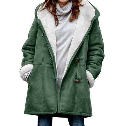 🥼🐏【Novi zimski dolazak: 43% POPUSTA】Elegantna i topla ženska jakna od imitacije brušene kože s flis podstavom za 2025. godinu, veličine S-5XL, ležerna zimska jakna