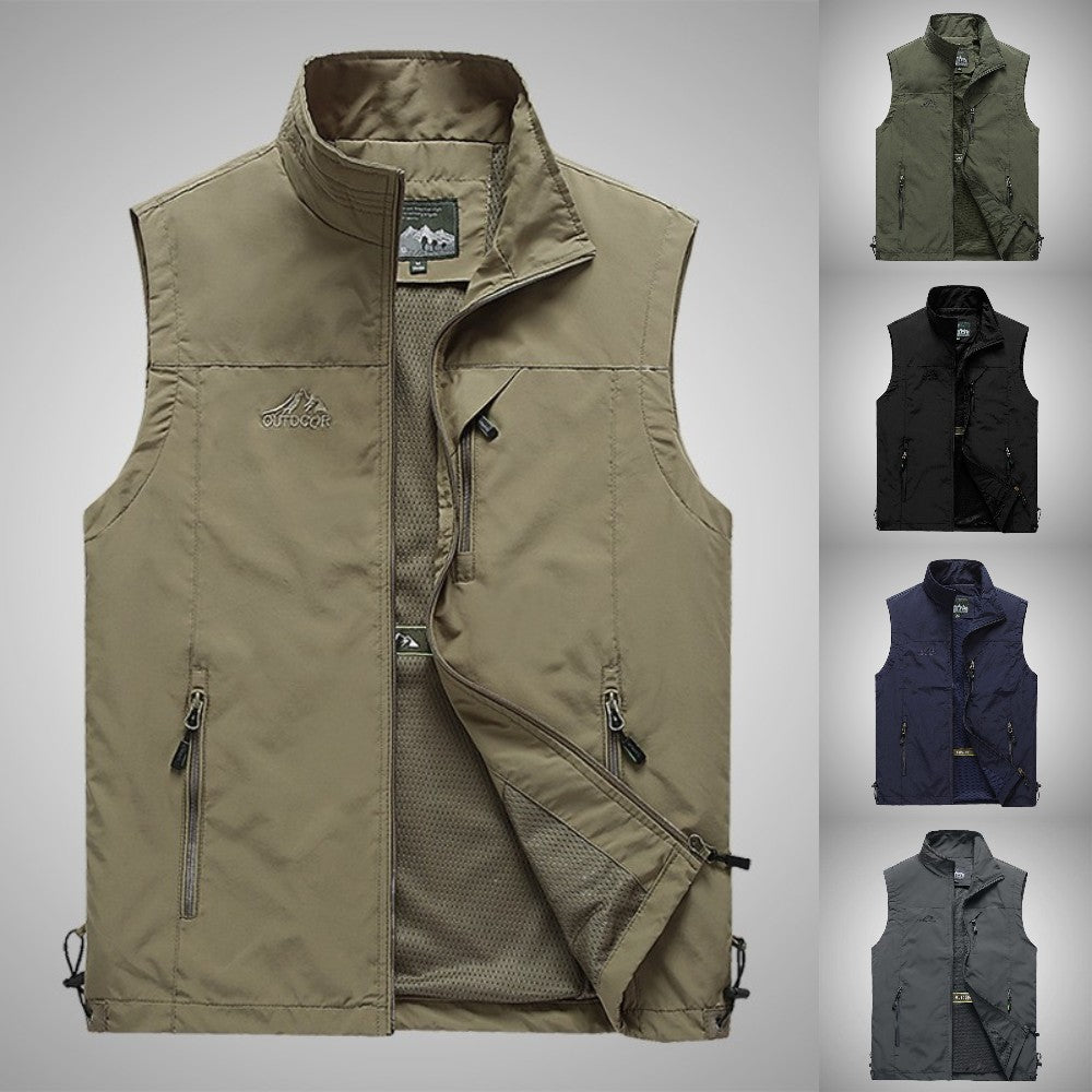 🔥🧥Nuevo lanzamiento con 41% de descuento【M-7XL】Chaleco outdoor casual de alta calidad para hombre en tallas grandes 2026