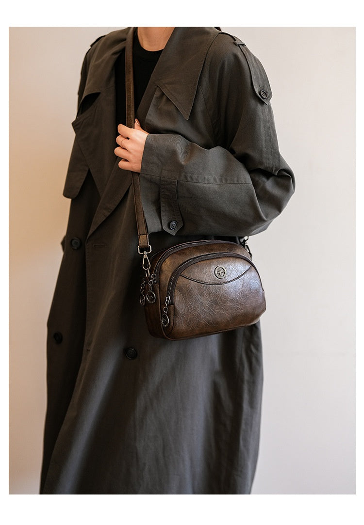 👜¡Nuevo bolso de piel de gran capacidad del año!