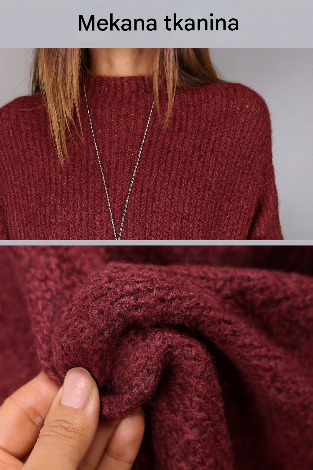 【XS-3XL】👗Novi čipkasti komplet, s prorezima, pulover dizajn, dvo-dijelni komplet haljina-pulover s trakicama i prorezom