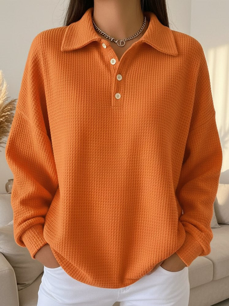🔥【Kupi 1 i dobiješ 1 gratis】【S-5XL】2025 Nova jesen/zima jednobojna polo majica s ovratnikom