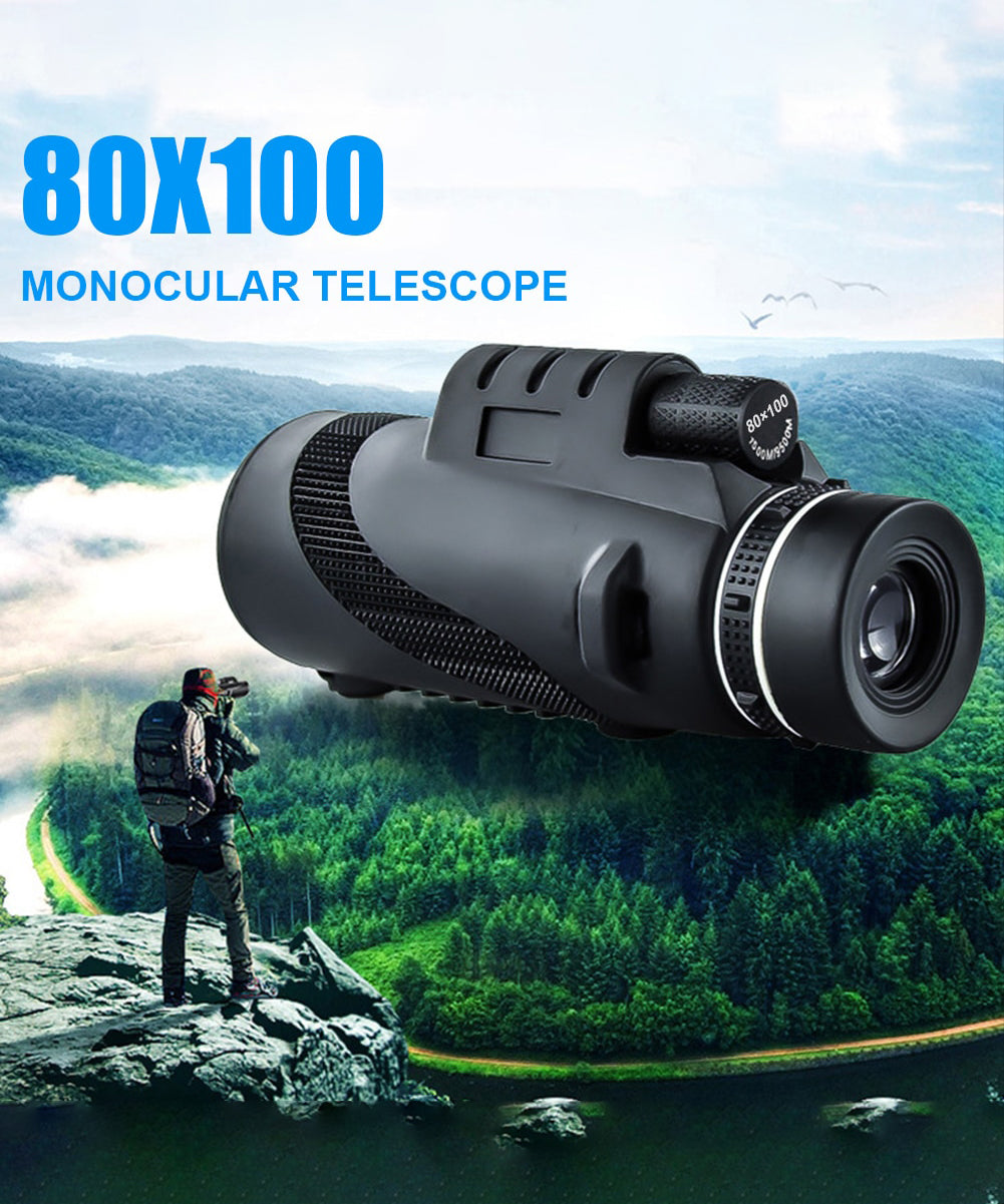 🔥Telescopio🔭Dispositivo de visión nocturna de alta resolución – Telescopio monocular de alta calidad