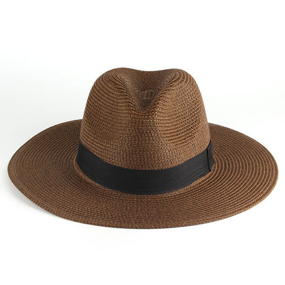🌿 Oferta especial 【56-58 cm】Sombrero artesanal de palma de Ecuador