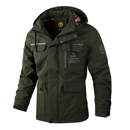 🔥50% popusta danas🔥【M-6XL】2026 Nova muška debela, topla, vjetrootporna i vodootporna jakna