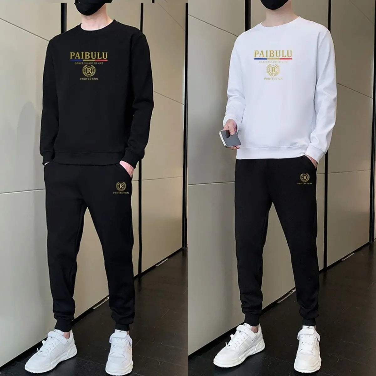 🔥Muško ležerno jesensko sportsko odijelo, novo👕👖【majica + hlače】