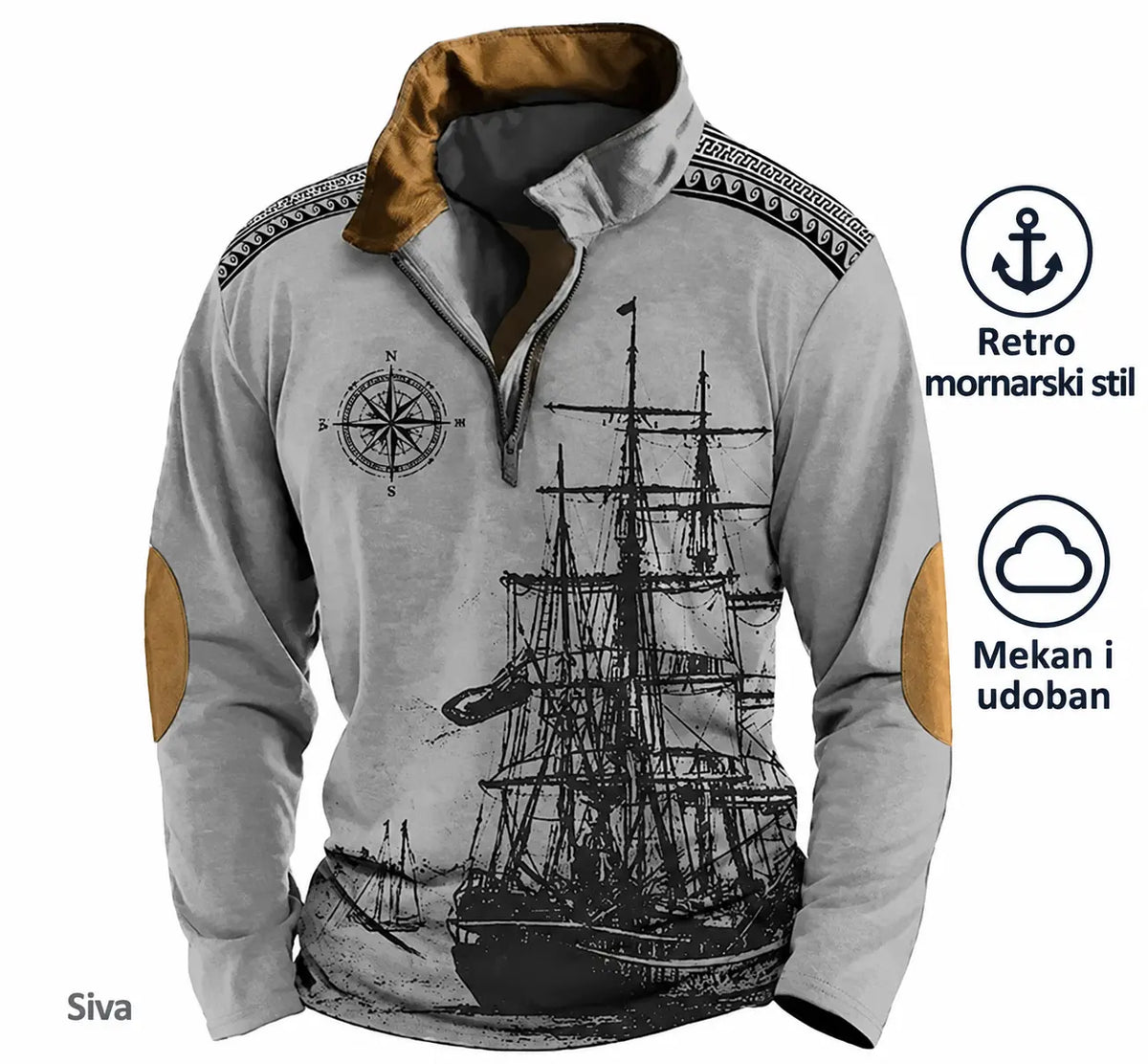 😎【XS-5XL】Muška jesensko/zimska majica s kapuljačom i 3D printom za 2026. godinu