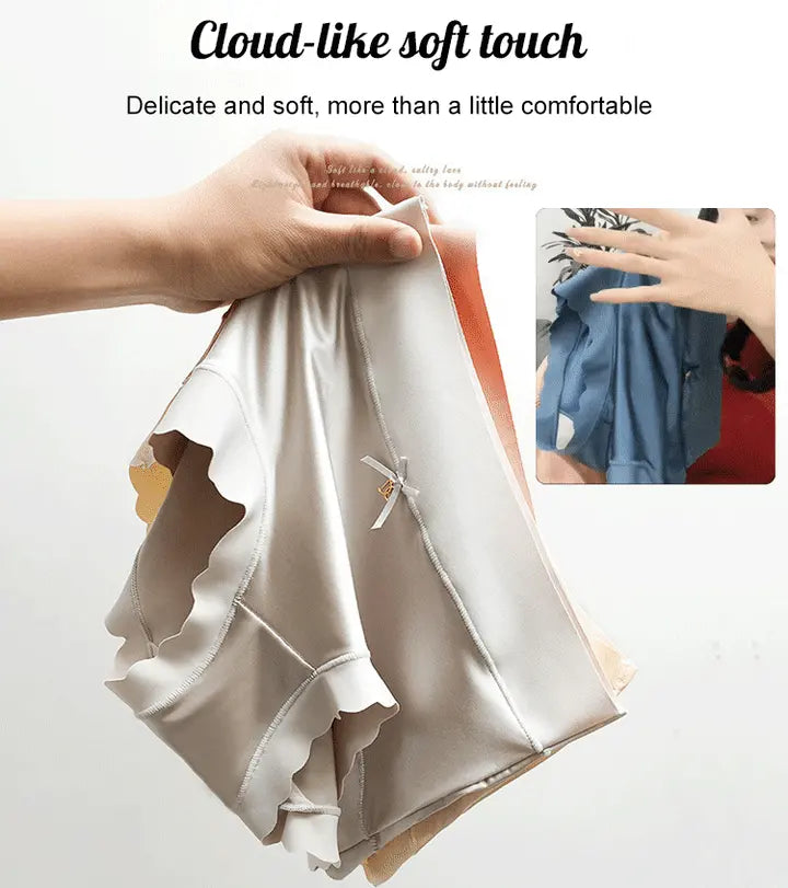 🌈Zadnji dan 50% popusta - 29 € [Set od 6] Premium gaćice od svilenog satena/ledene svile - Besplatna dostava - Plaćanje pouzećem