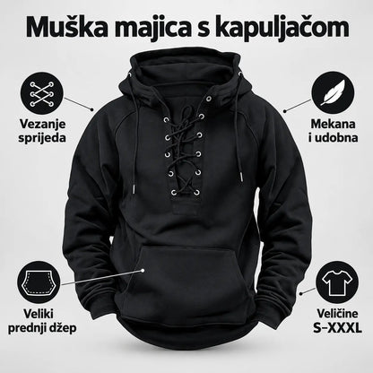 【S-3XL】Nova muška široka majica s kapuljačom za jesen/zimu