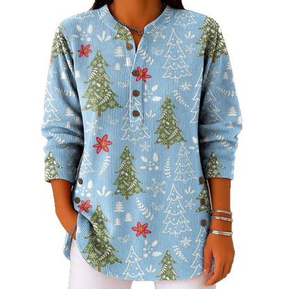 👗✨ Nova 2025 ženska kvalitetna pletena majica u jednobojnom dizajnu, casual široka, dugih rukava s okruglim izrezom (S-4XL) 🌸💖