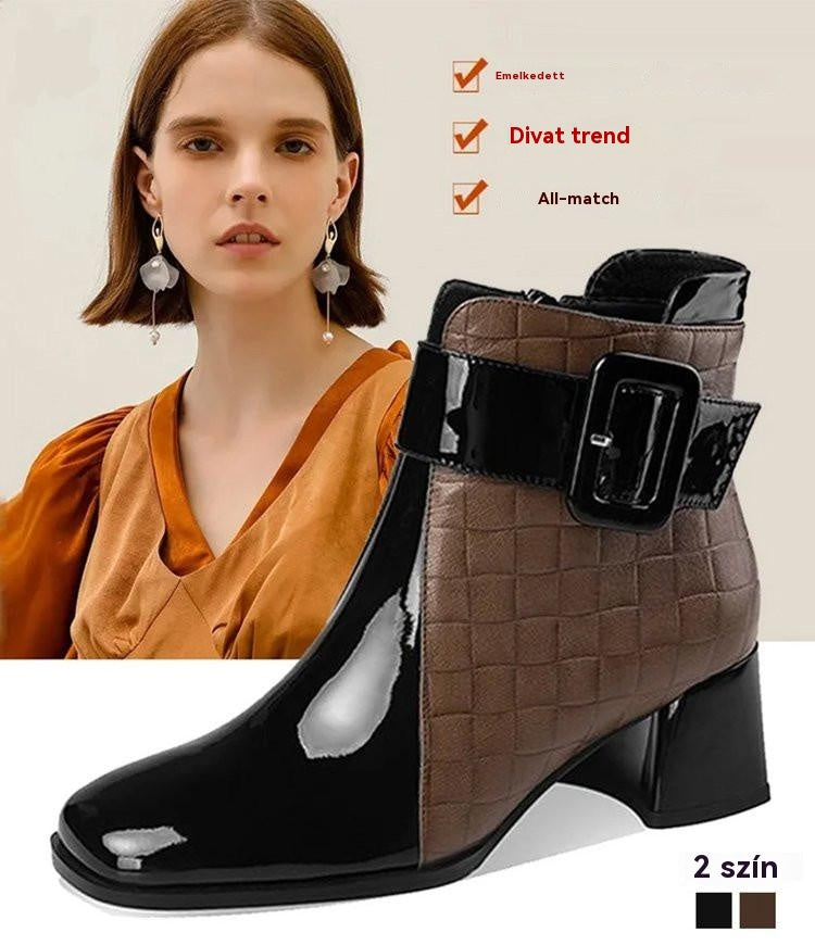 🔥Árcsökkentés és kiárusítás!👠 Korlátozott ajánlat 48% 【méretek 35-40】🛍️ 2025-ös új női cipő ausztrál marhabőrből – puha és kényelmes 💖