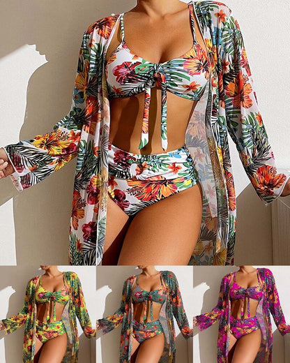 👙☀️【S-2XL】Novi trodijelni kupaći kostim iz 2026. - visokokvalitetan, ugodan za kožu, mekan i udoban