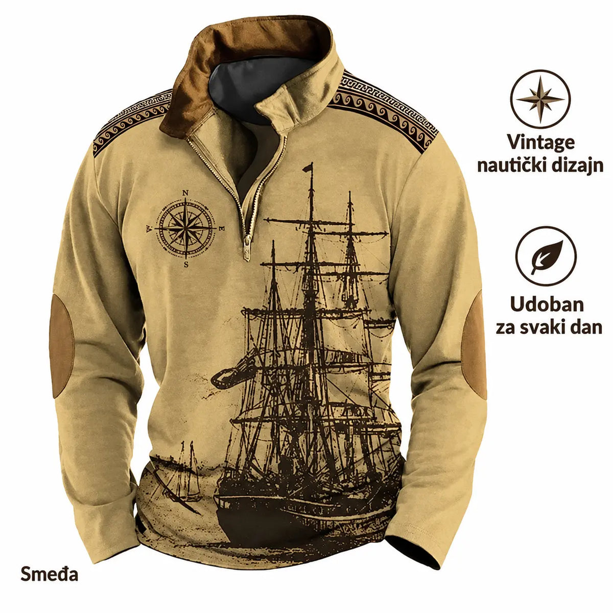 😎【XS-5XL】Muška jesensko/zimska majica s kapuljačom i 3D printom za 2026. godinu