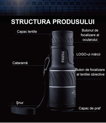 🔥Telescopio🔭Dispositivo de visión nocturna de alta resolución – Telescopio monocular de alta calidad