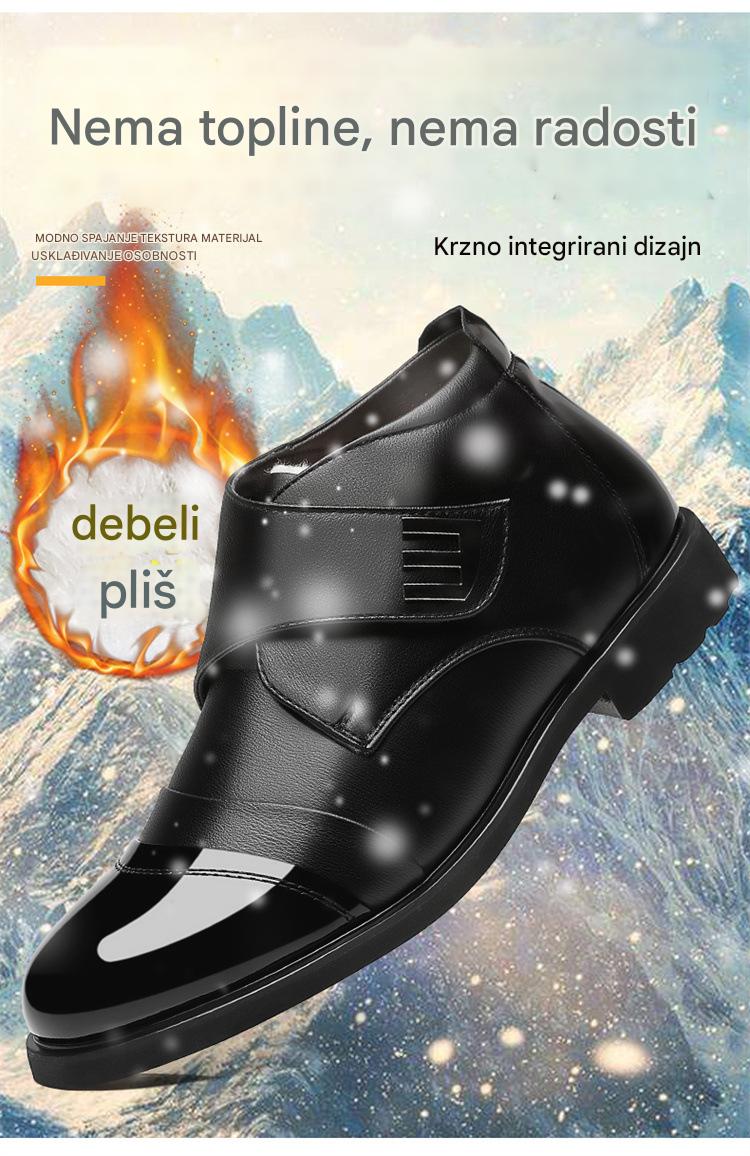 👞Nova kolekcija【38-44】🔥Zimske kvalitetne vunene cipele, casual u britanskom stilu, tople i praktične