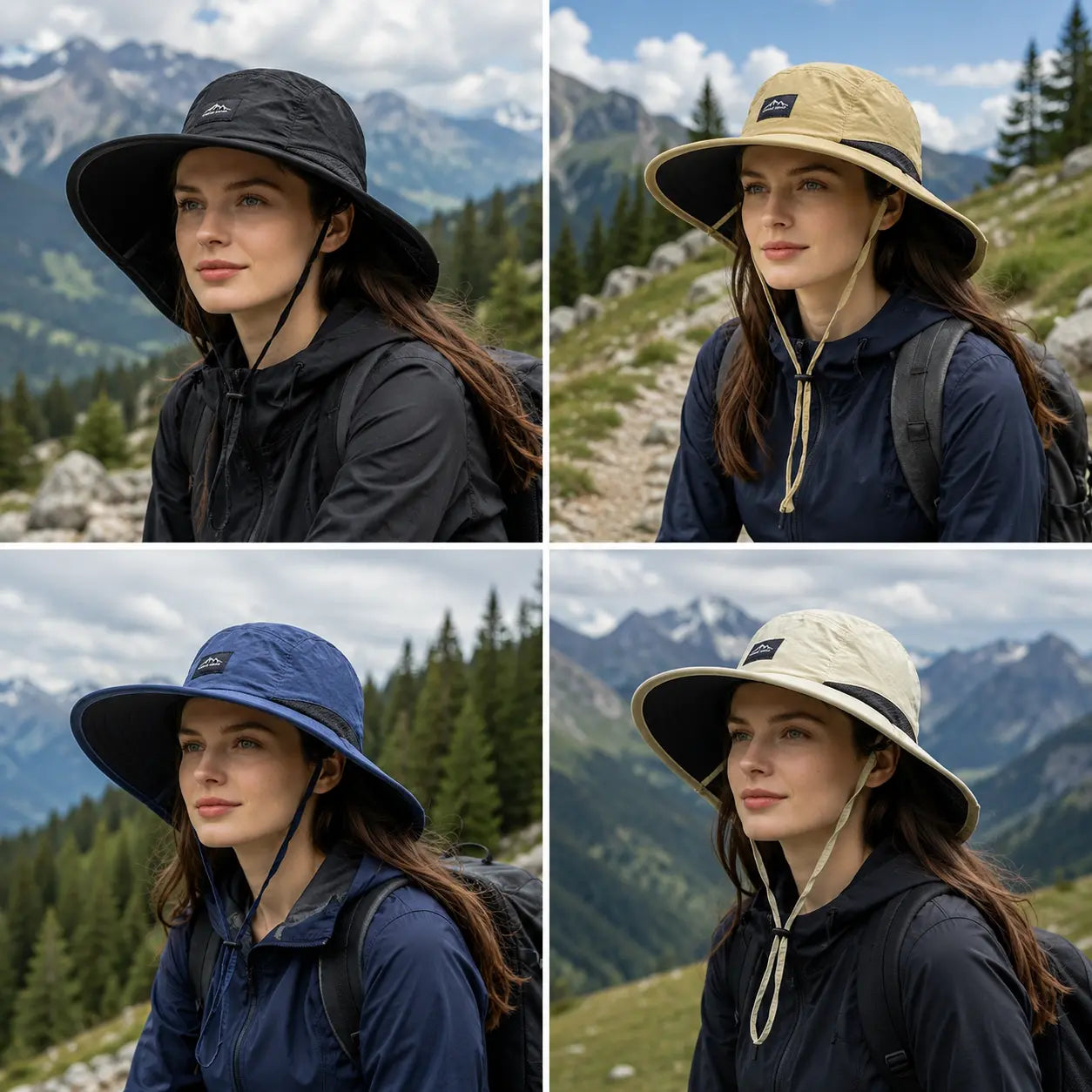 Zadnji dan 🔥✨【Kupite 1, dobijte 1 gratis】Promocija💥🧢Unisex sklopivi šešir za sunce - dizajn širokog oboda