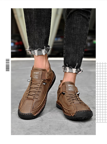 🥾👍【30% DE DESCUENTO】【38-48】Zapatos casuales de hombre, para uso diario, trabajo y actividades al aire libre, zapatos de alta calidad cosidos a mano.