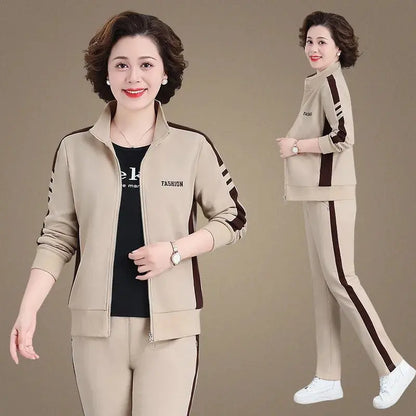🔥【50% popusta】🔥【Jakna + hlače】😍 Novi jesenski casual sportski komplet, veće veličine 【M-5XL】