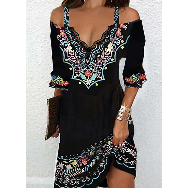 👗🌸【S-5XL】Нова рокля с дълъг ръкав пролет-лято 2026 - Копринено докосване