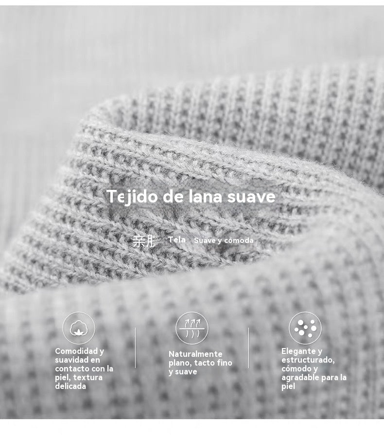 🔥🆕 Lanzamiento superventas con 40% de descuento 🧥✨ Suéter de punto con cremallera para hombre de talla grande, diseño simple y combinable.
