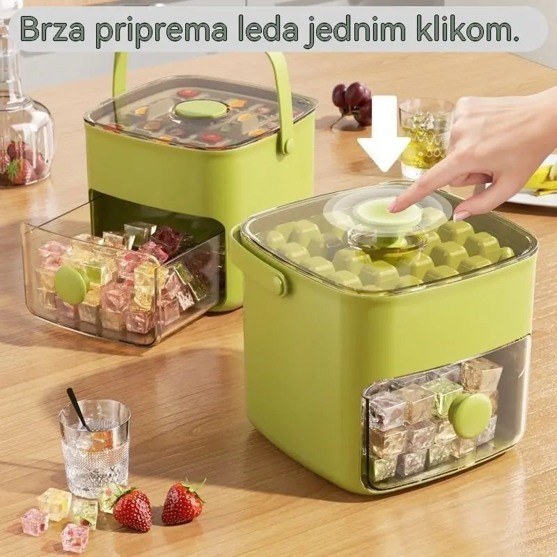Posuda za led 2026 s poklopcem: Pravljenje leda je jednostavno.