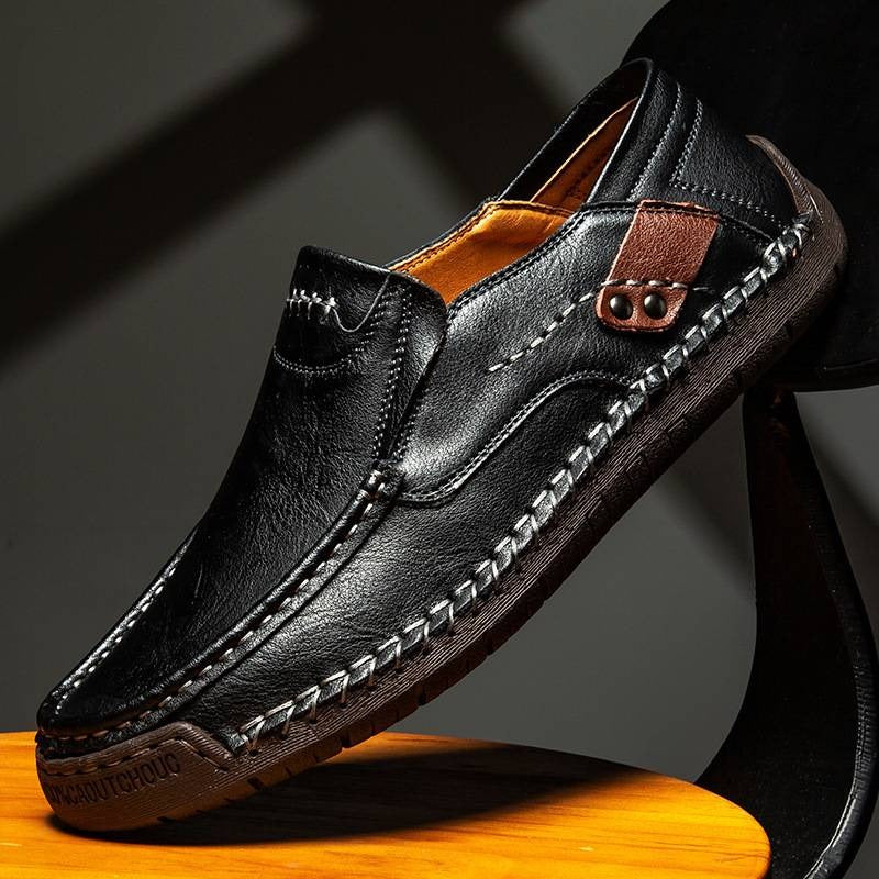 👞49% отстъпка🔥【Размери 38-48】Ръчно изработени кожени мокасини ✅️Плащане при доставка