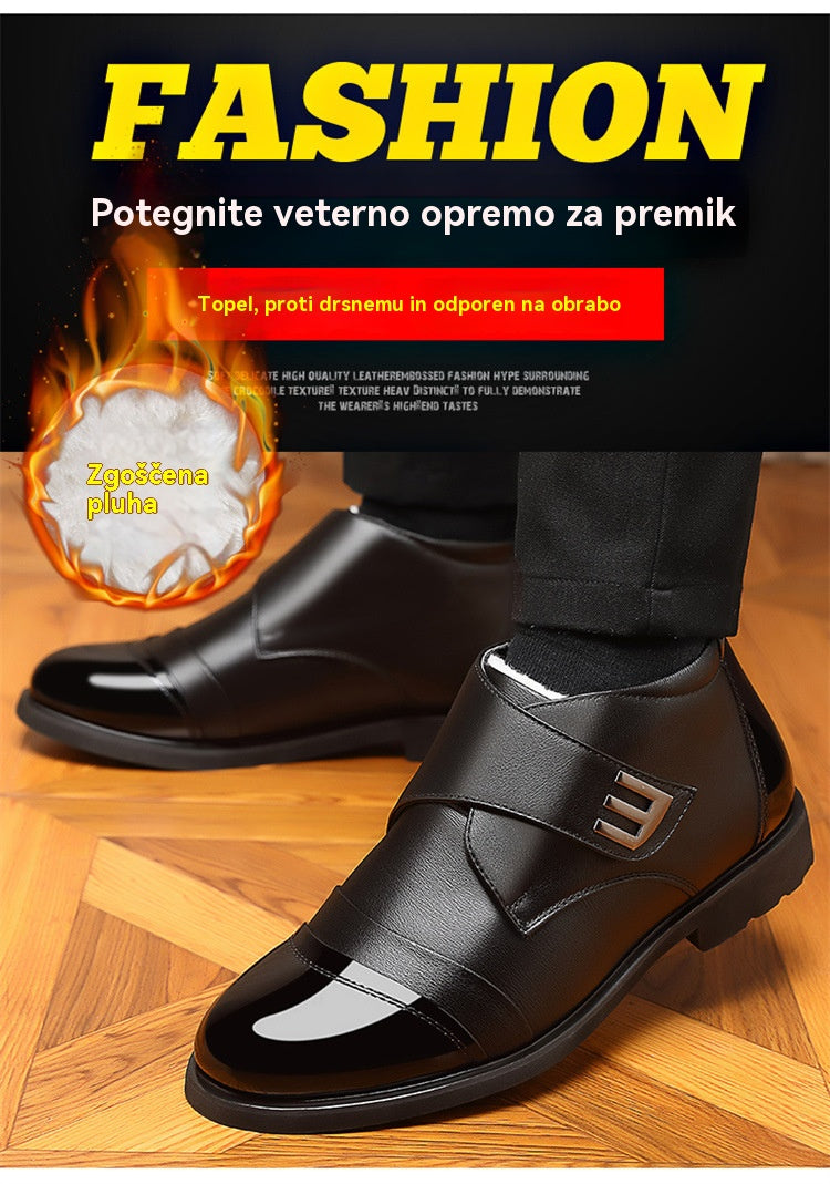 【💥Znižano】👞Nova kolekcija【38-44】🔥Zimski kakovostni volneni čevlji, casual v britanskem stilu, topli in praktični