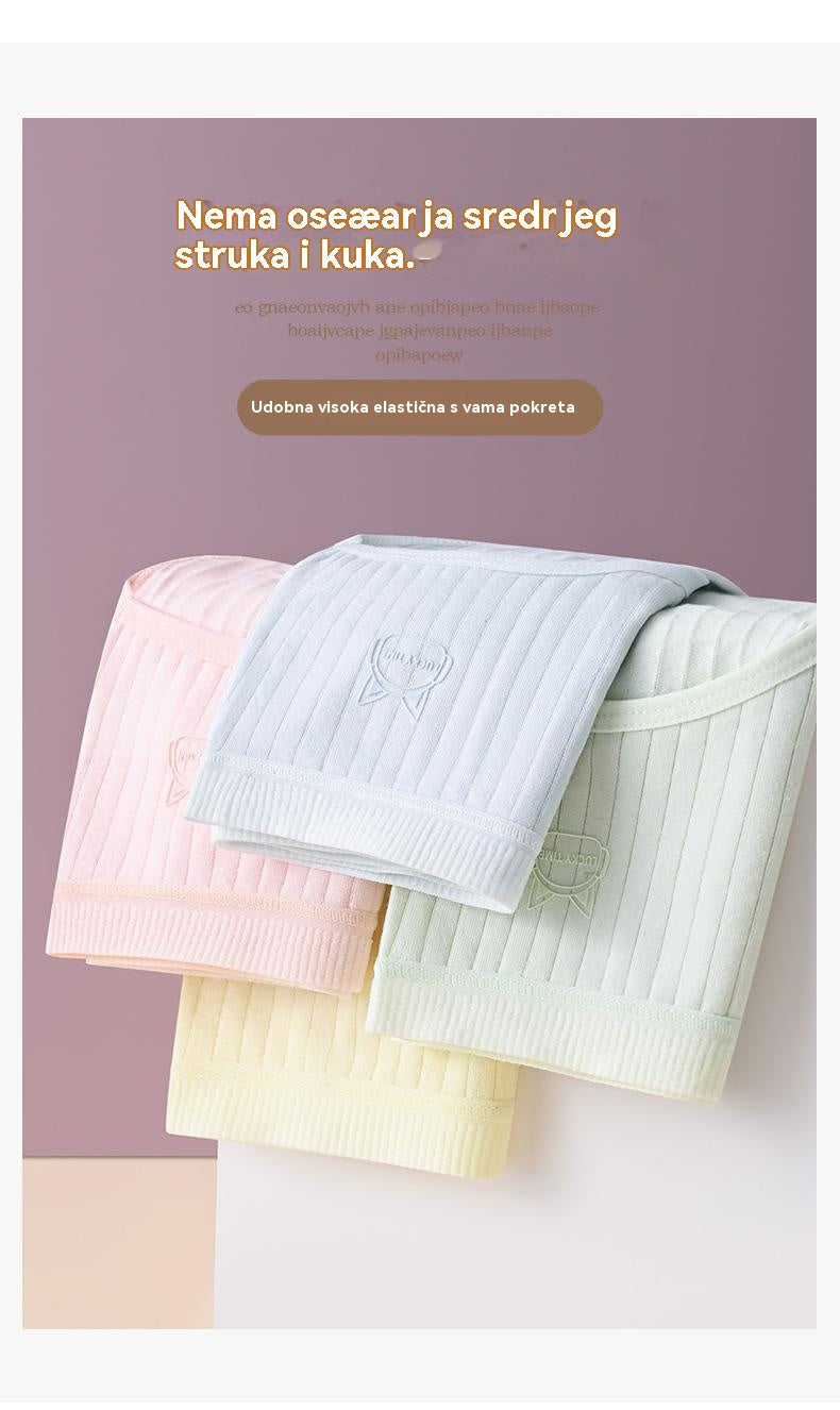 💖🔥【Set od 7 komada】Posljednji dan 50% popusta: ženske pamučne antibakterijske gaćice s visokim strukom