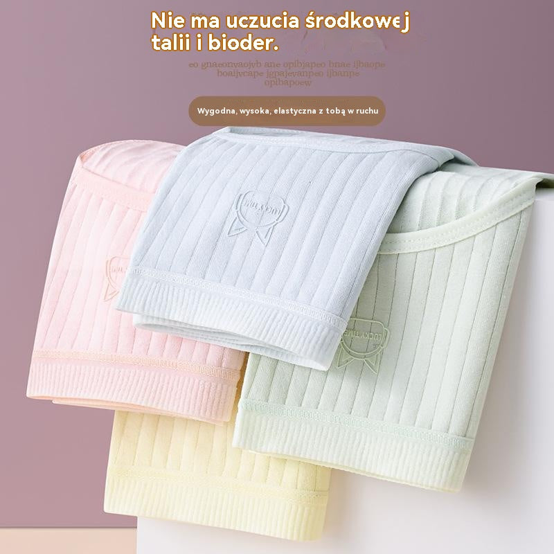 💖🔥【Zestaw 7 sztuk】Ostatni dzień 50% zniżki: damskie bawełniane majtki z wysokim stanem, antybakteryjne