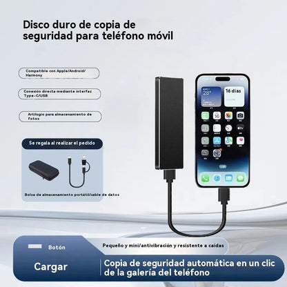 ⚡ Disco Duro USB 3.0 Multifuncional de Alta Velocidad 【4TB】 | Transferencia Rápida, Gran Compatibilidad, Almacenamiento Sin Preocupaciones 💻📦