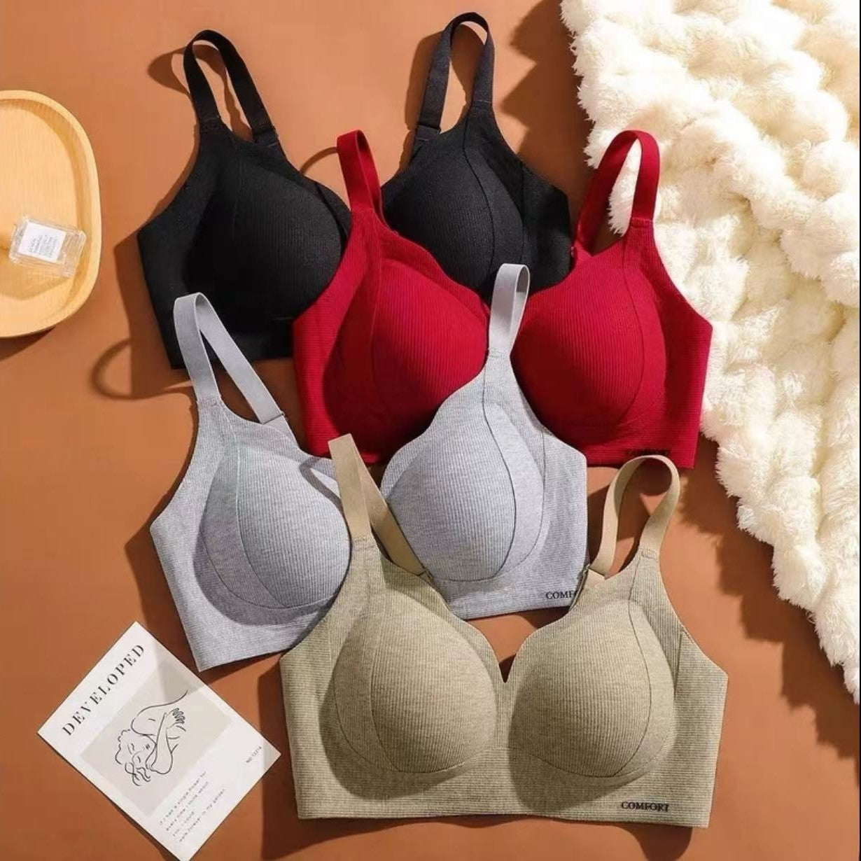 ✨💓【Pack de 2】【40-100 kg】Nuevo sujetador térmico con efecto push-up y anticaída