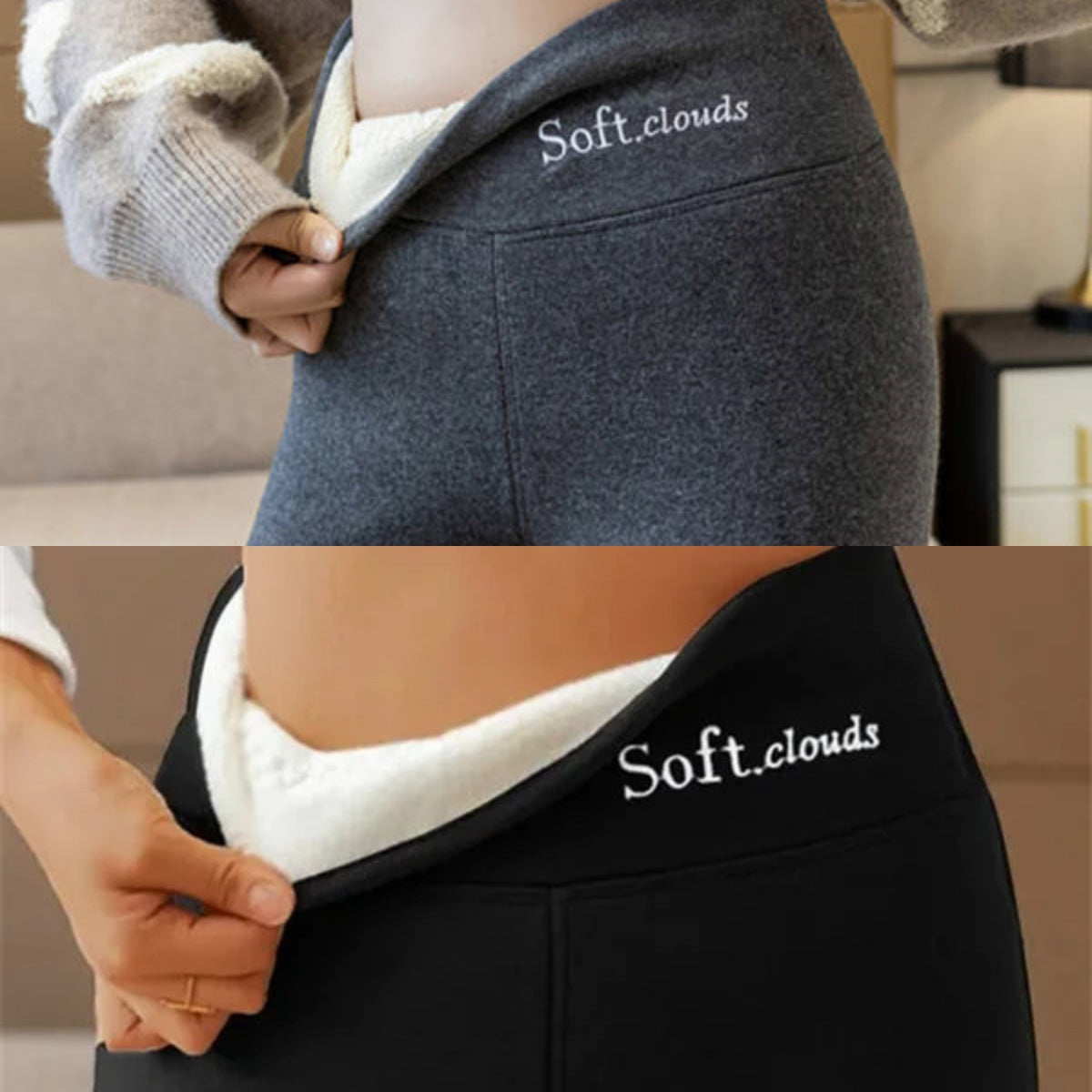 ¡Oferta! 💥 Compra uno y llévate el segundo gratis! 🔥【S-5XL】Leggings térmicos de lana gruesa con cintura alta, gran talla, alta elasticidad — imprescindibles para otoño/invierno 2026