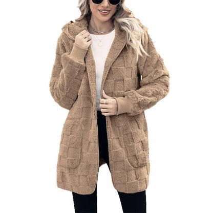 ☃️Descuento limitado del 39%❄️【Compra 1 y llévate 1 gratis】[S-5XL]🌸Nueva temporada de invierno: Chaqueta casual de mujer con forro de franela a cuadros