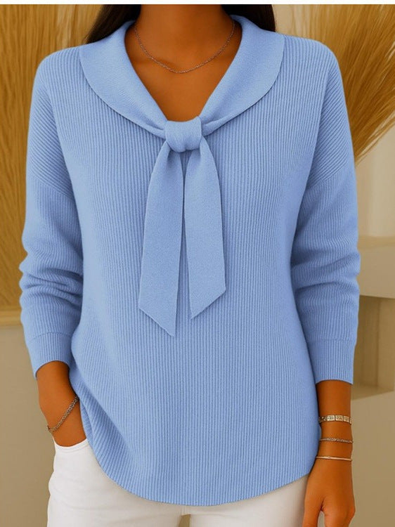 Oferta especial de invierno❄️ Suéter de manga larga para mujer (S-5XL), estilo holgado y casual, cómodo y versátil para el día a día💗