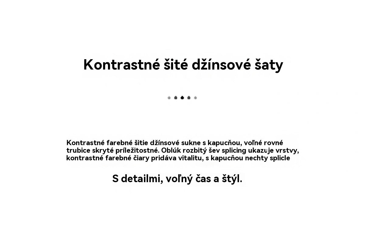 🌷✨👗Jesenné‑zimné novinky 50% zľava🌞❄️ Nové zimné patchwork rifľové šaty s kapucňou ❄️ – voľné, pohodlné a ľahko kombinovateľné