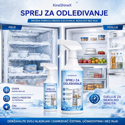 🔥【Kupite 1, dobijte 1 gratis】❄️ Novi sprej za odmrzavanje iz 2026. 🧡 Brzo uklanja led iz zamrzivača