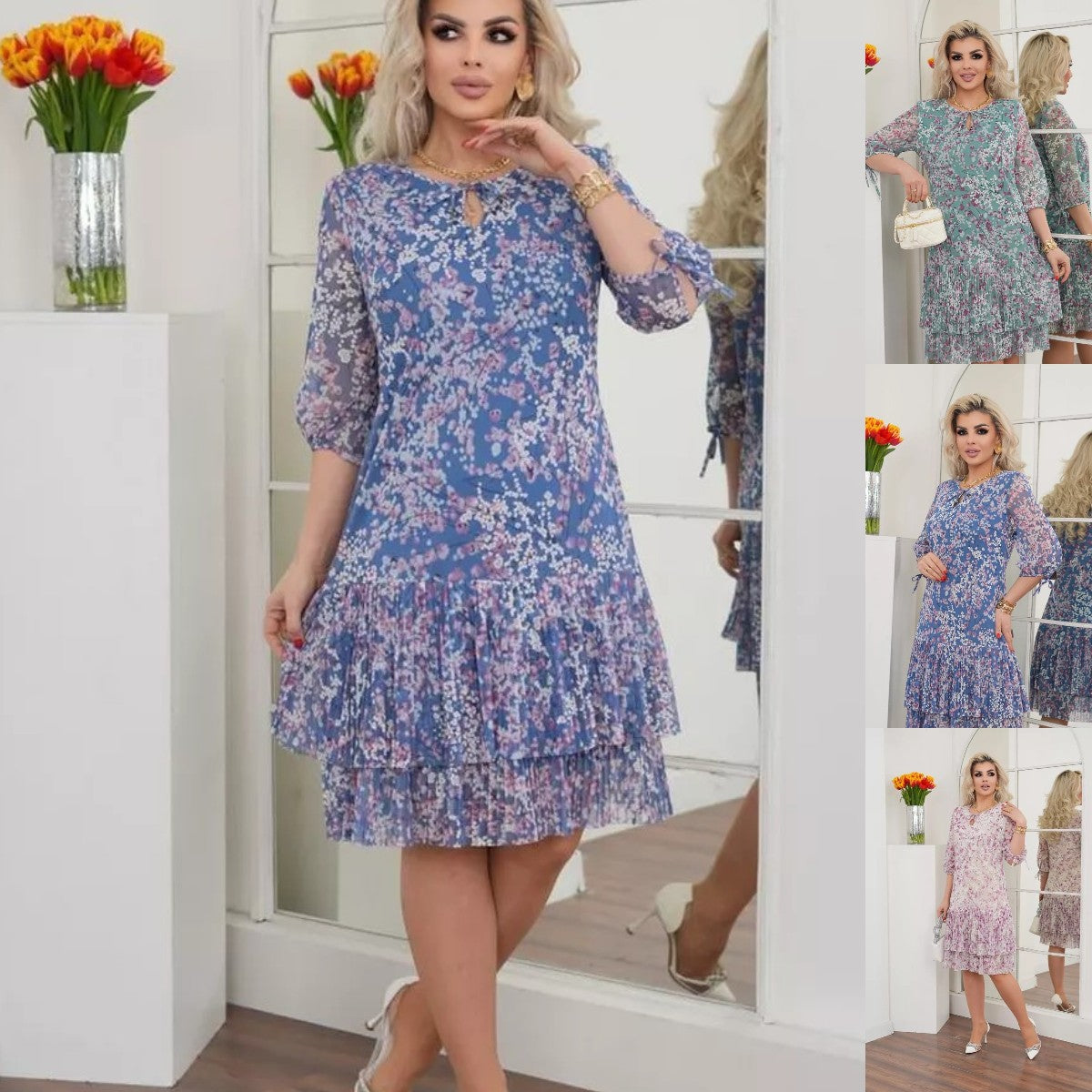🍄[Novi stilovi za proljeće i ljeto] [S-5XL] Prekrasna i elegantna haljina--3924257