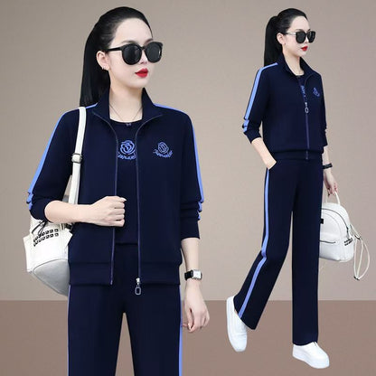 🏆【M-5XL】🔥【Sakun+majica+hlače】💖2026 novi trodijelni sportski casual set