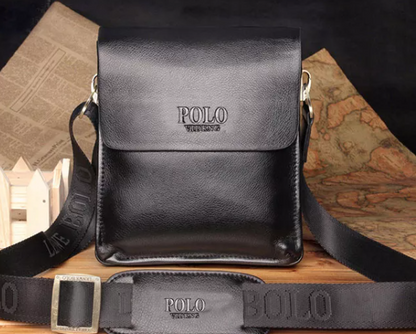 Bolso casual de piel de vacuno de moda para hombre