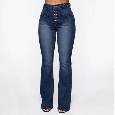 🔥👖【S-4XL】Nove zimske ženske hlače visokog struka s proširenim rukavima - vrlo elastične, udobne i nisu uske