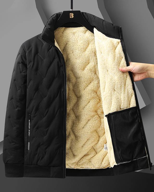 🧥 Chaqueta acolchada gruesa y abrigada para hombre, estilo casual, impermeable y cortaviento, ideal para otoño e invierno ❄️🔥