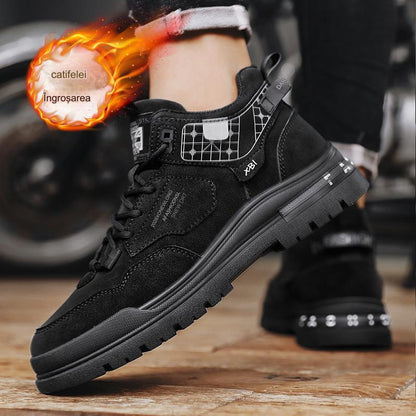 🔥【39-44】👟2024. Colección otoño-invierno de botas de moda casual resistentes y cálidas (Martens) para mayor comodidad y calidez.3803736 