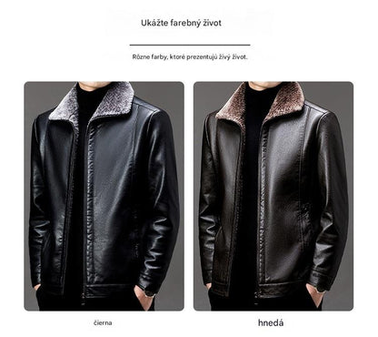 🔥🧥Novinka 50% zľava🔥【M–3XL】🖤Pánska zimná hrubá a mäkká bunda z ovčej vlny, teplá a univerzálna