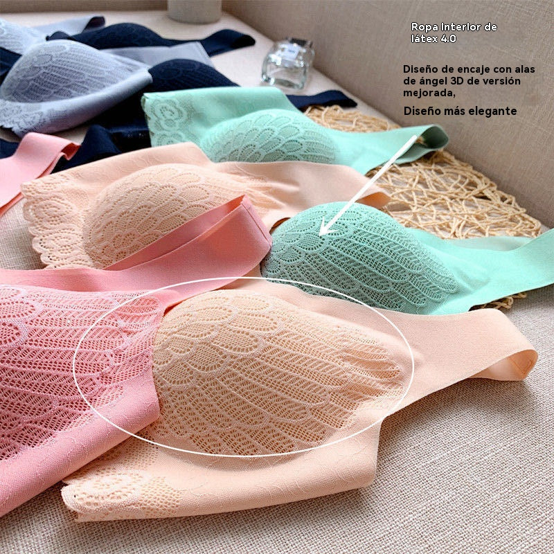 👙【Conjunto de 3 piezas】Sujetador de encaje cómodo nuevo y mejorado, adecuado para tallas grandes (49% de descuento)