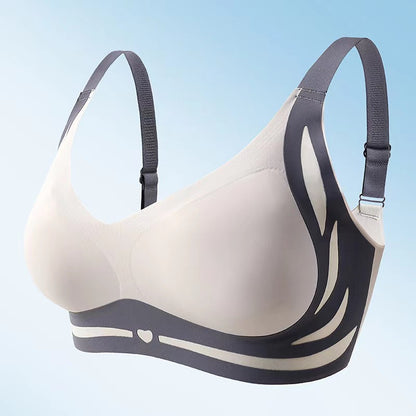😍Sujetador de una pieza sin aros ultradelgado para mujer, paquete de 4 unidades, verano ❤️【40-85 kg】