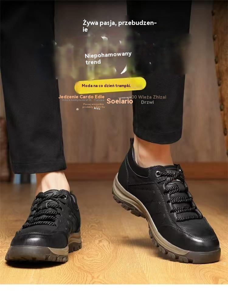 🔥👞Bestsellerowe buty męskie -40%✨ Skórzane zimowe buty 2025 – ciepłe🔥 wygodne i uniwersalne🎯