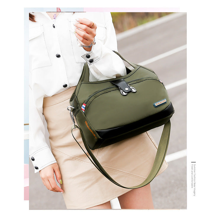 👜【50% de descuento】Bolso de mano informal ligero de tela Oxford para mujer de moda con gran capacidad, 💧impermeable, ✅viajes y compras, ✅múltiples métodos de transporte, bolso de mano, bolso de hombro, bolso de mensajero