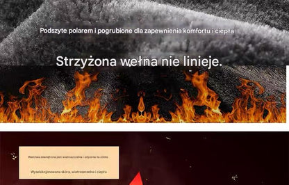 ❄️🧥【Gorąca wyprzedaż】🔥【M-3XL】🖤2025 Męska zimowa miękka gruba kurtka z owczej skóry na co dzień