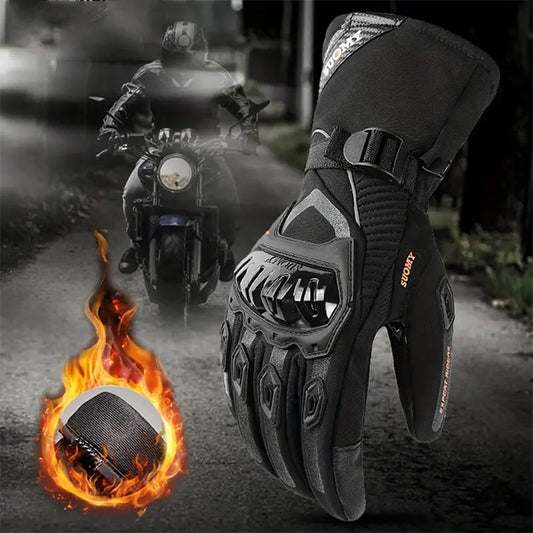 Último día 40% de descuento🔥🧤🧤Agarre cálido | Guantes de moto de alta calidad, resistentes al viento y cálidos3881897 