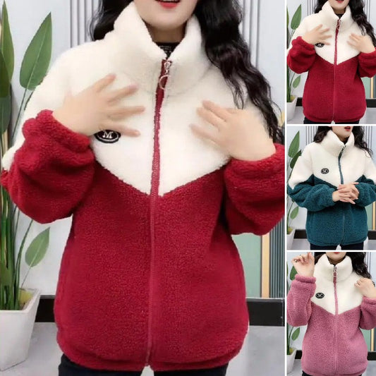 🔥📢40% popusta🔥【M-4XL】Zimska flis jakna, pamučna jakna, pamučna debela šerpa jakna, topla jakna--3756166